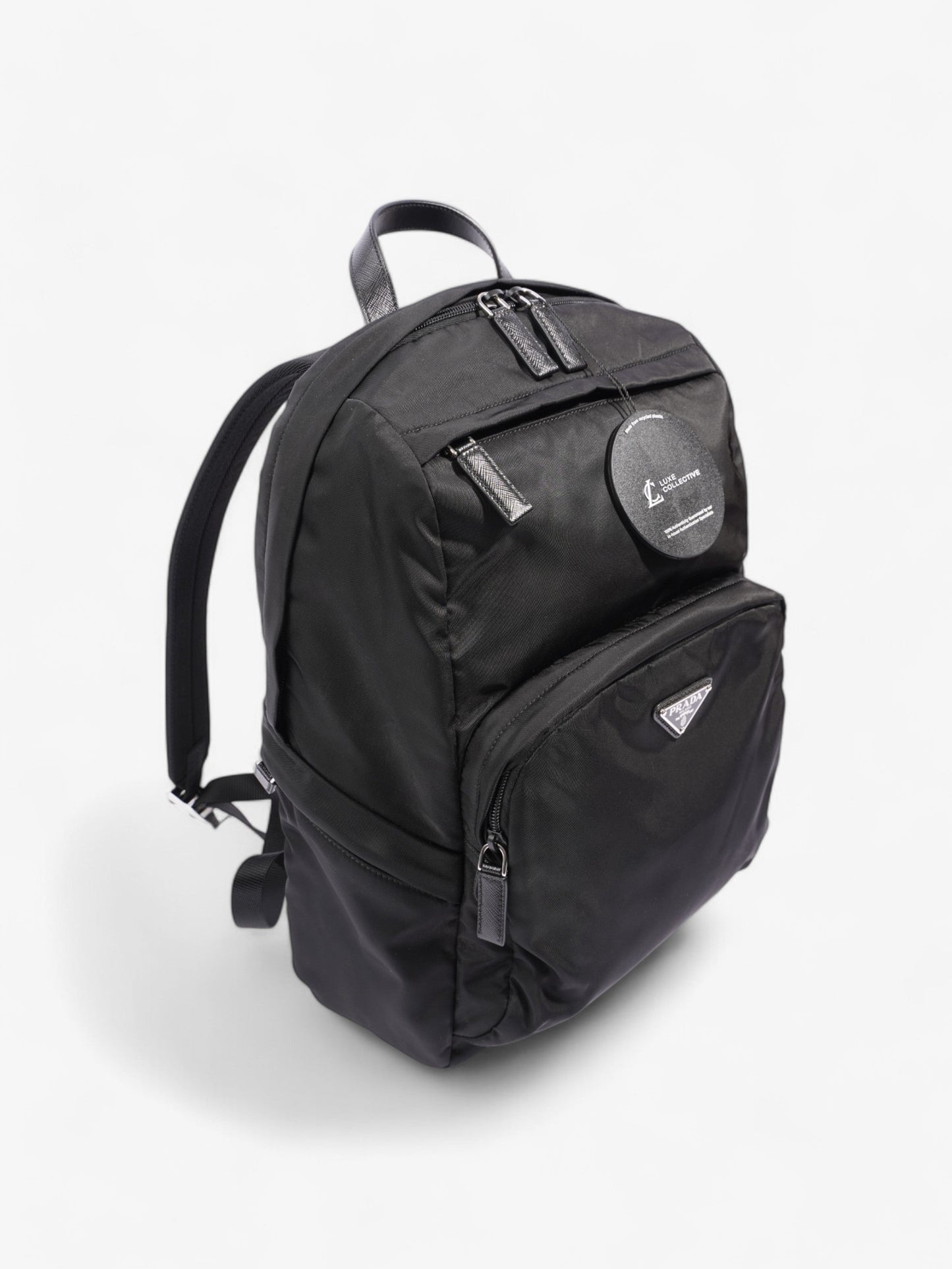 Prada Backpack Black Re Nylon
