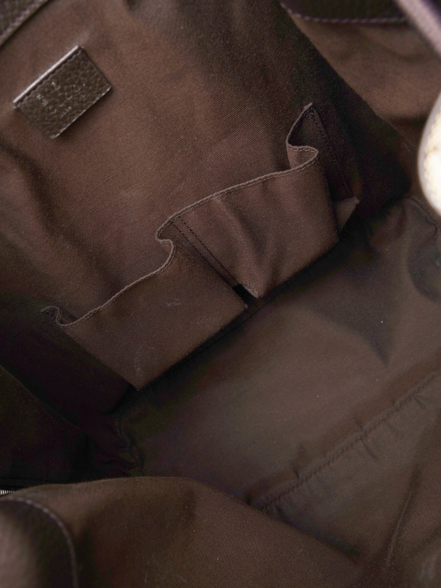 Gucci Drawstring Backpack GG Supreme Canvas