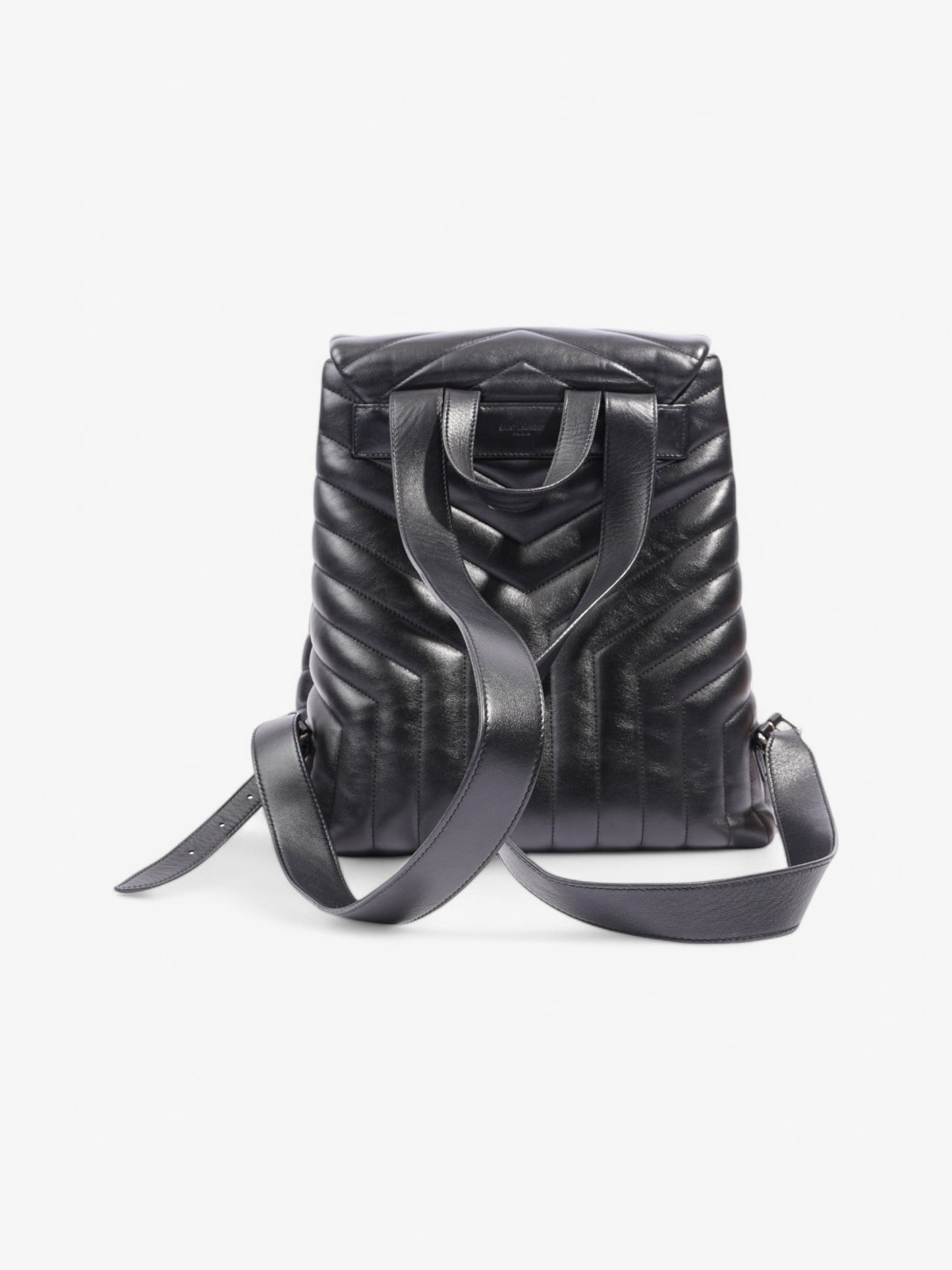 Saint Laurent Backpack Black Leather