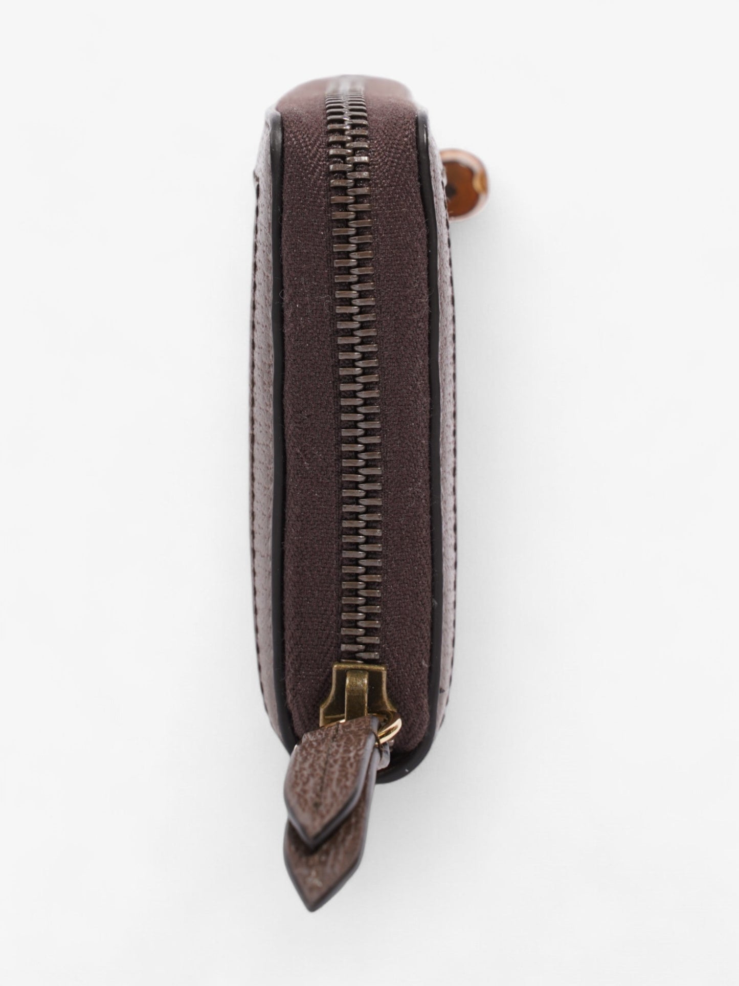 Gucci Diana Jumbo GG Wallet Camel / Ebony Canvas