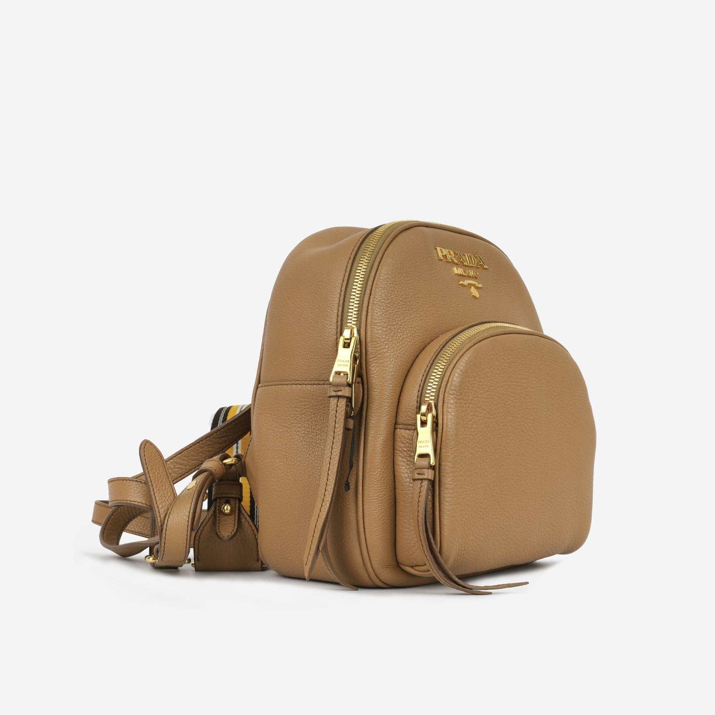 Prada - Vitello Dano Zip Backpack