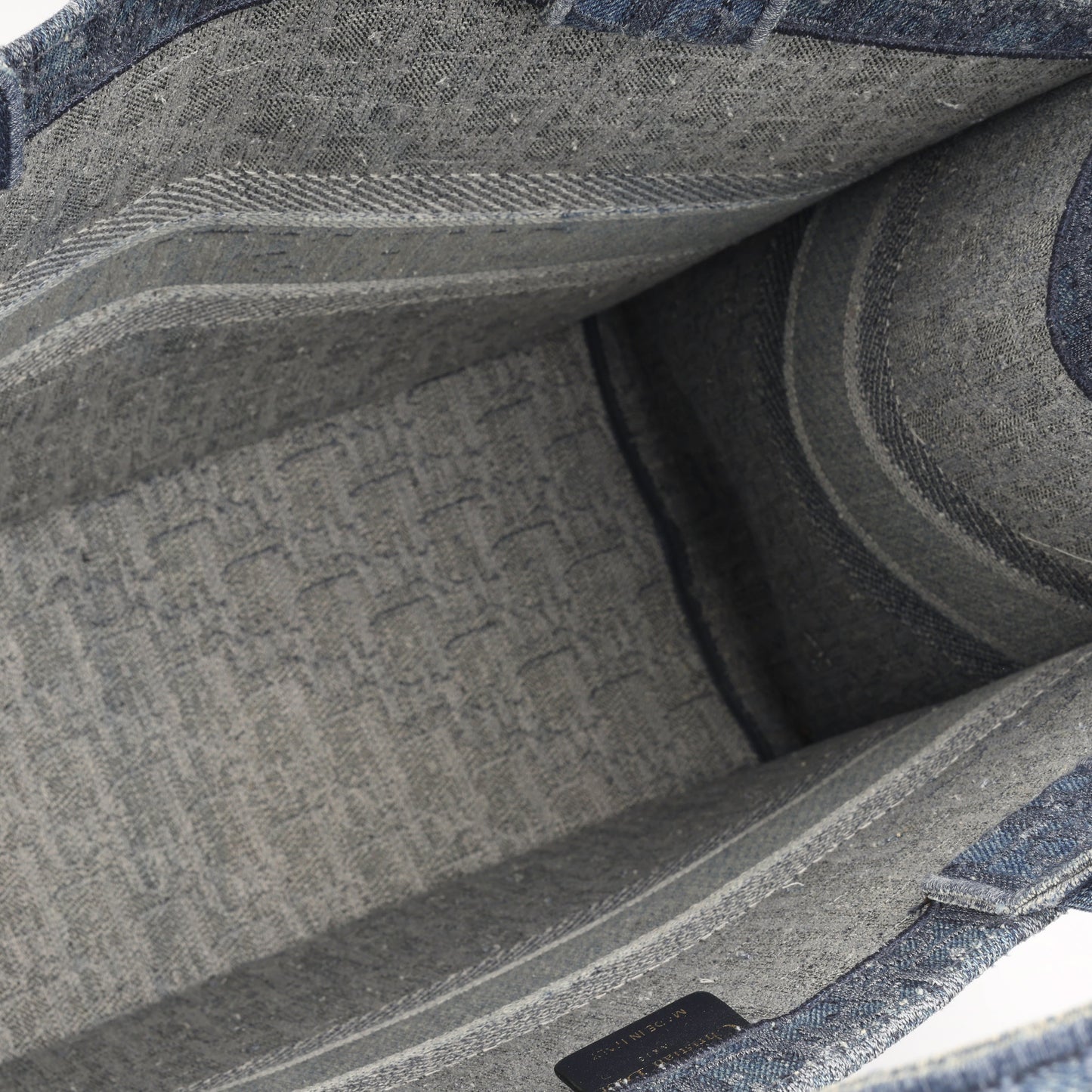 Large Book Tote - Blue Denim
