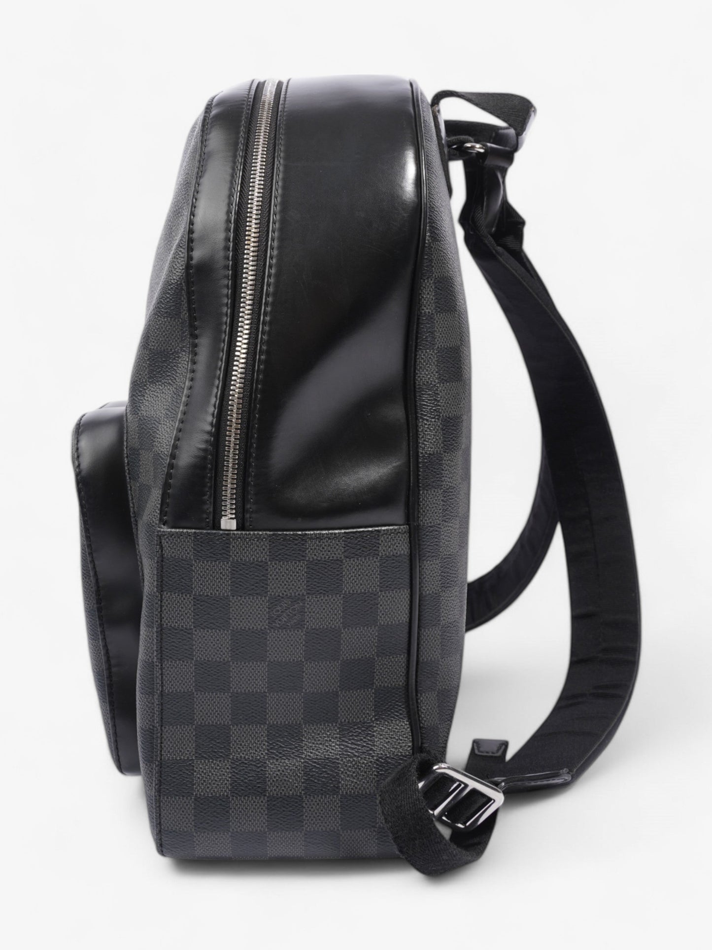 Louis Vuitton Josh Backpack Damier Ebene Coated Canvas