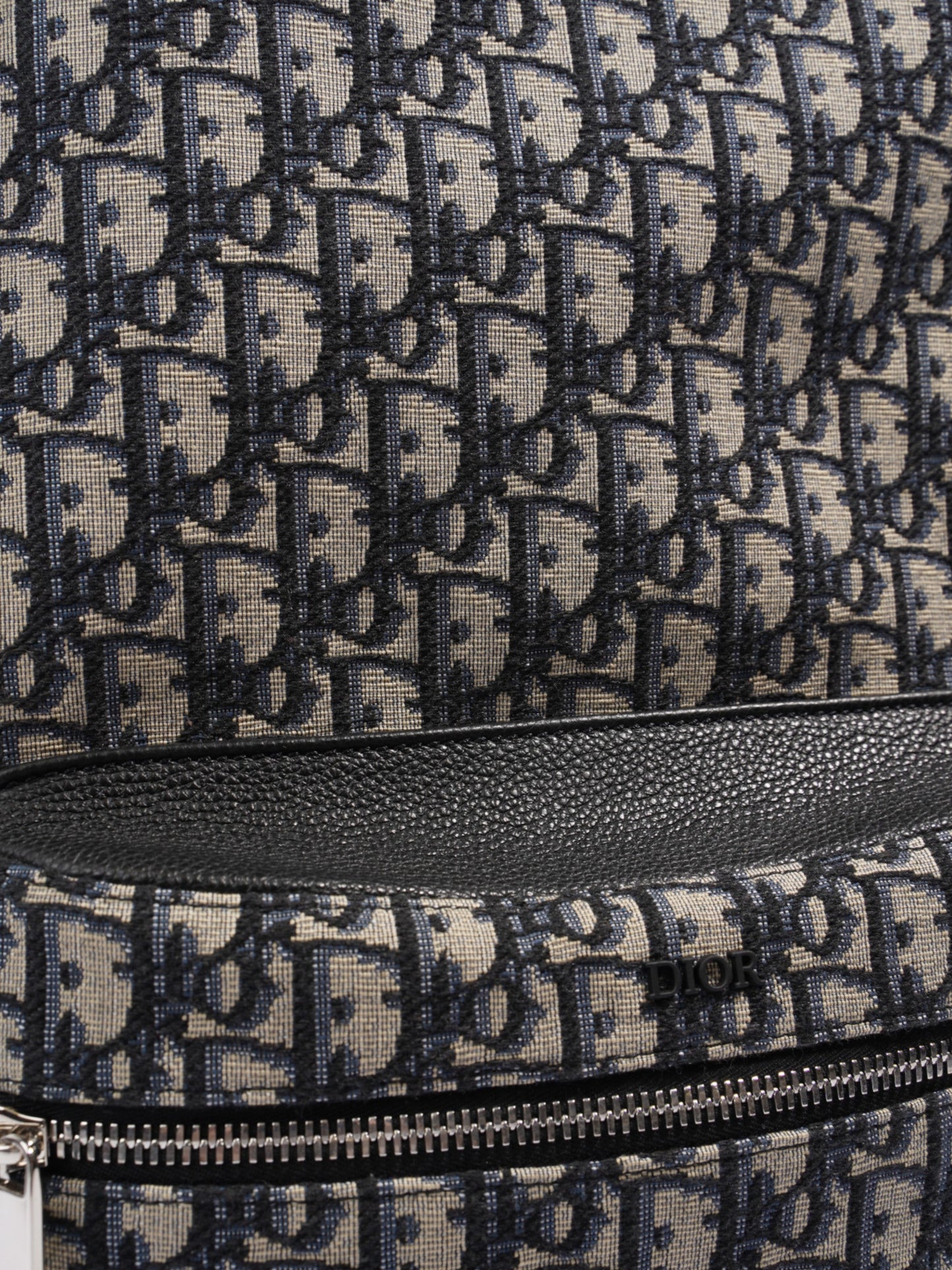 Christian Dior Rider Backpack Oblique Canvas
