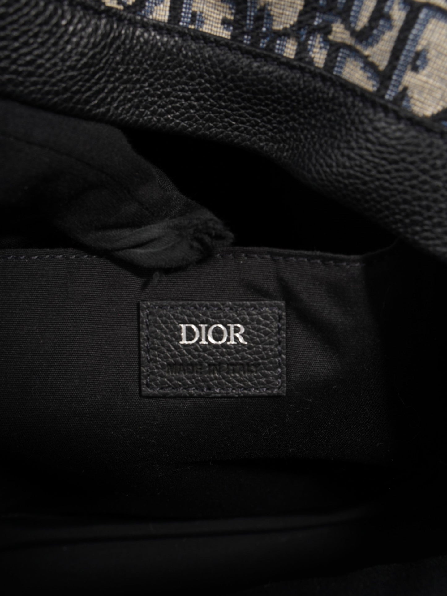 Christian Dior Rider Backpack Oblique Canvas