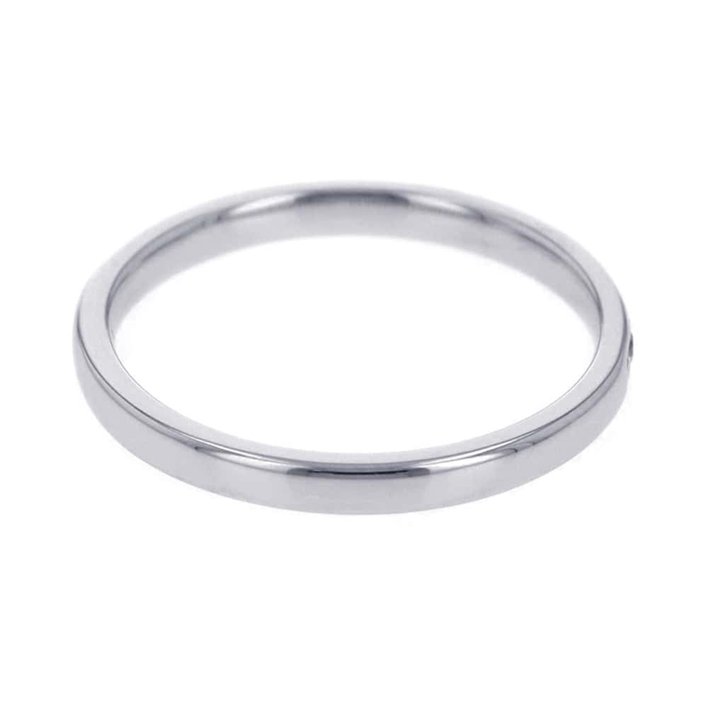 FRED Half eternity da Earring Size 47/#7 PT950
