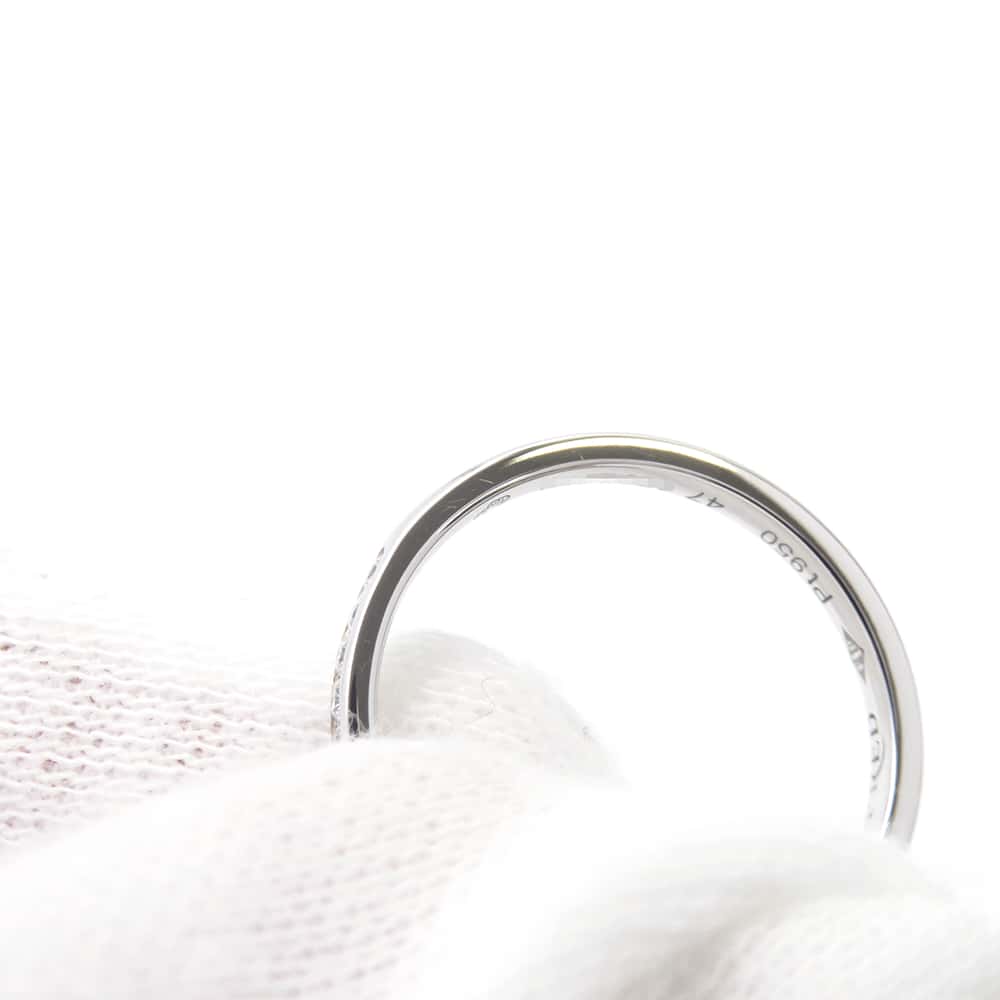 FRED Half eternity da Earring Size 47/#7 PT950