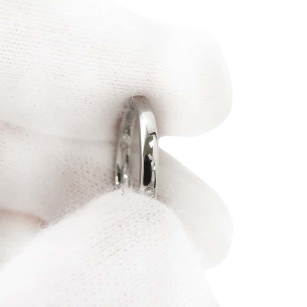 FRED Half eternity da Earring Size 47/#7 PT950