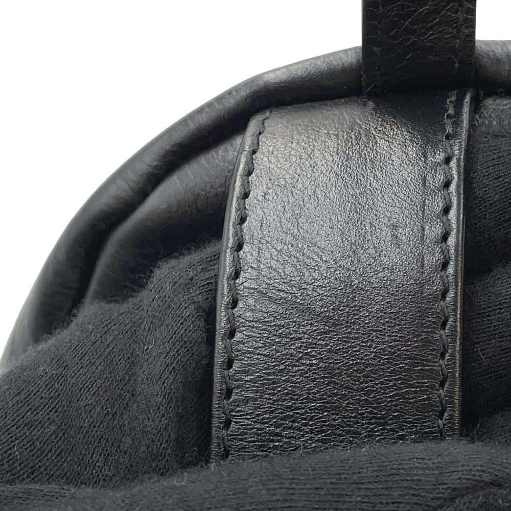 BALENCIAGA Soft XXS Backpack Black580026 Leather