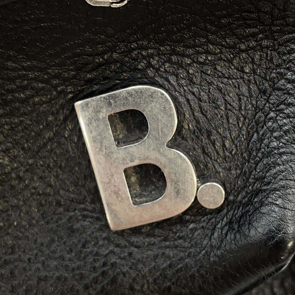 BALENCIAGA Soft XXS Backpack Black580026 Leather