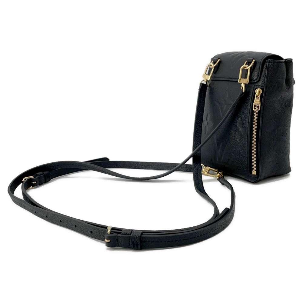 LOUIS VUITTON Tiny Backpack NoirM80596 Monogram Empreinte Leather