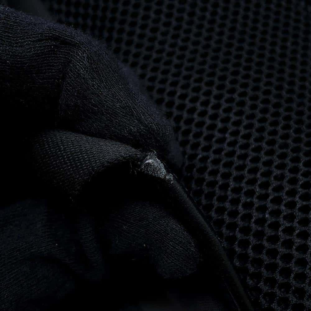 FENDI Zucca Pattern Backpack Black7VZ047 Leather Mesh