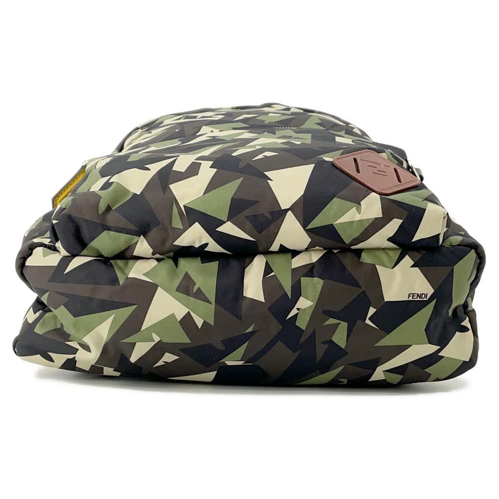 FENDI Bugs Backpack Camouflage Green7VZ042 Nylon