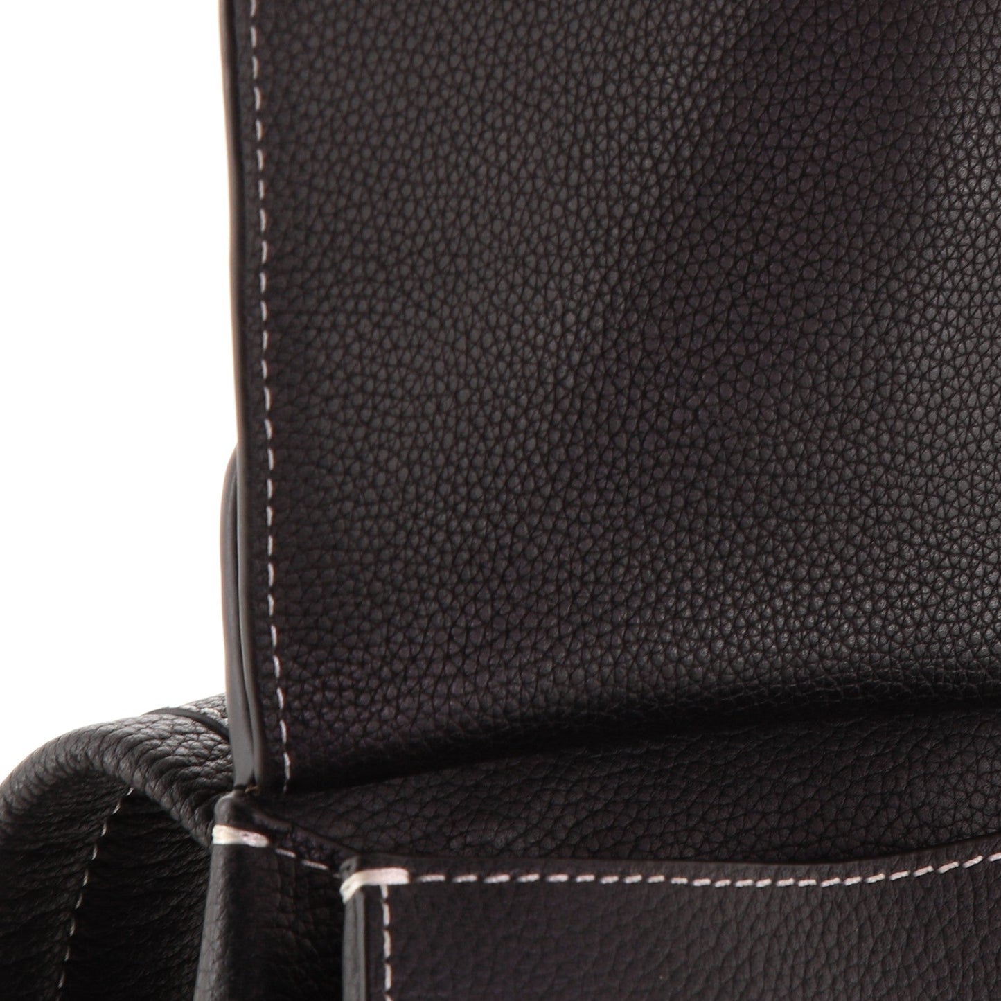 Saddle Backpack Leather Mini