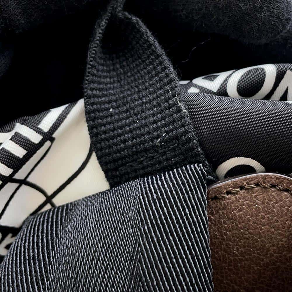 GUCCI The North Face Collaboration Backpack Black/White650288 Nylon Leather