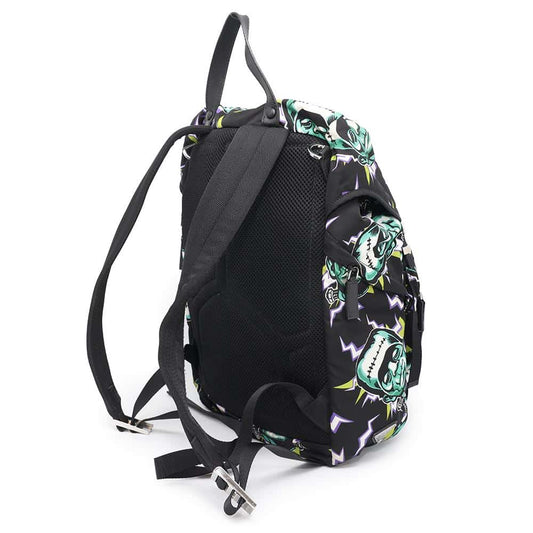 PRADA Frankenstein Backpack Black/Multicolor2VZ135 Nylon