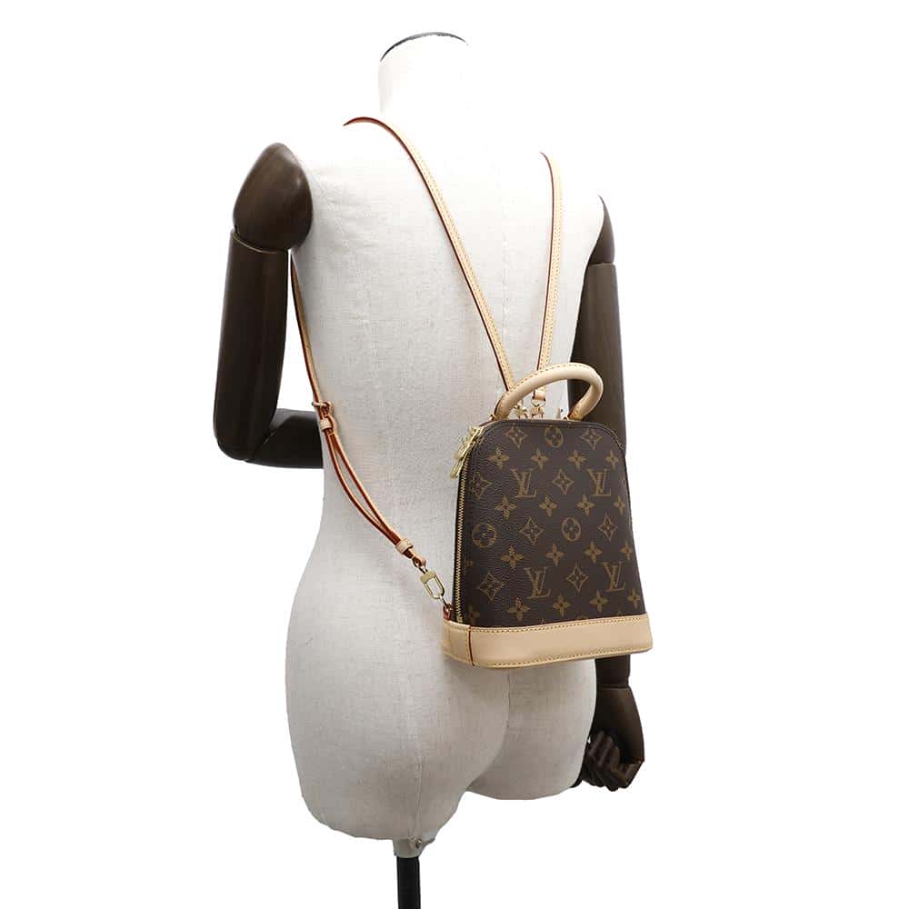 LOUIS VUITTON Alma・Backpack RedM47132 Monogram