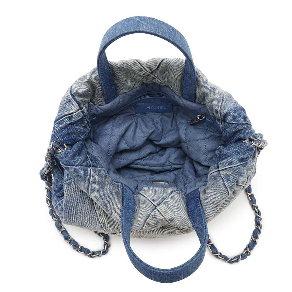 CHANEL CHANEL22 Backpack BlueAS3859 Denim