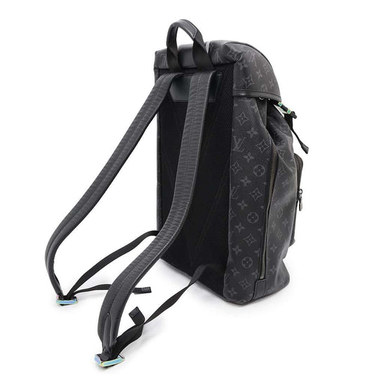LOUIS VUITTON Backpack Fragment NoirM43409 Monogram Eclipse Flash Fragment Hiroshi Fujiwara