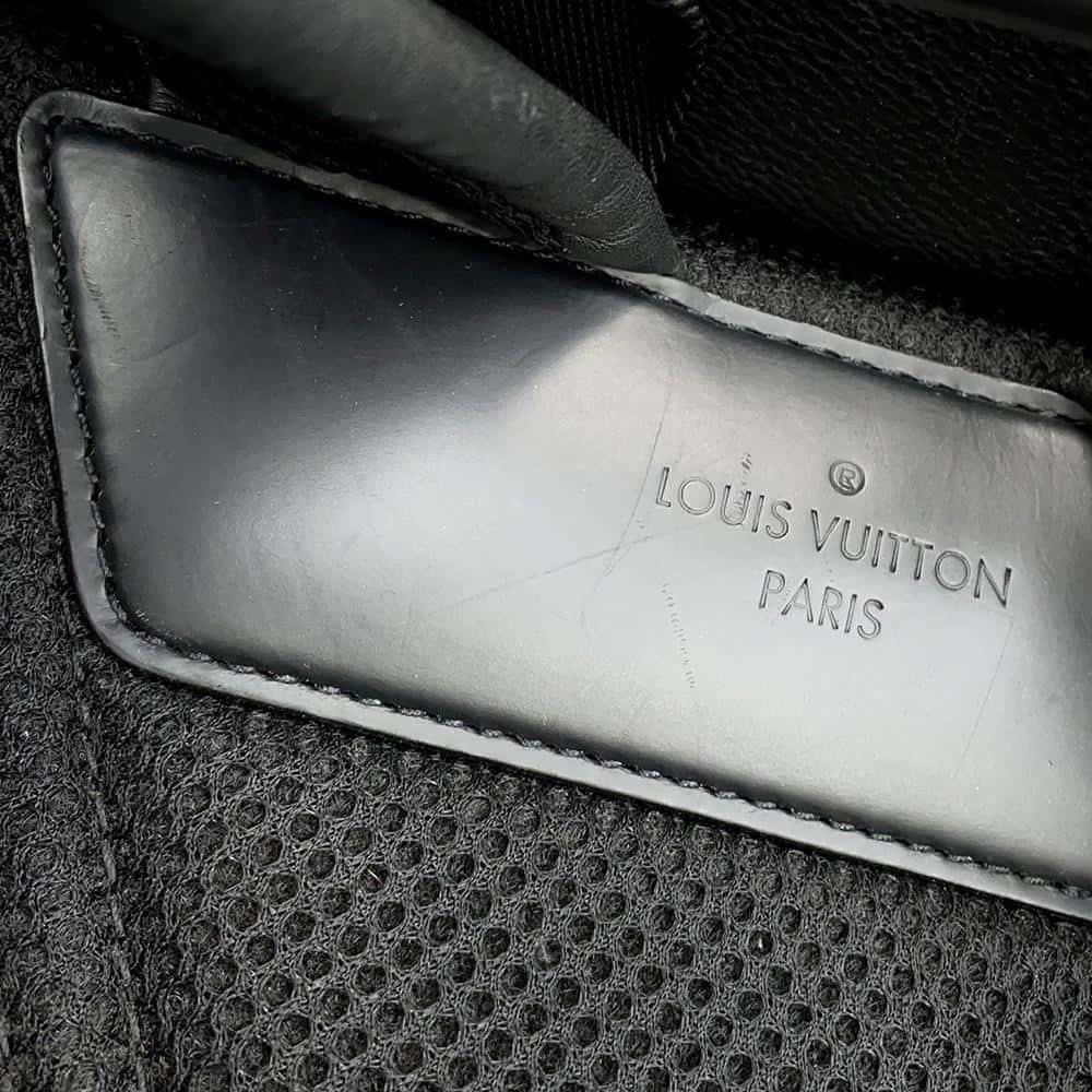 LOUIS VUITTON Backpack Fragment NoirM43409 Monogram Eclipse Flash Fragment Hiroshi Fujiwara