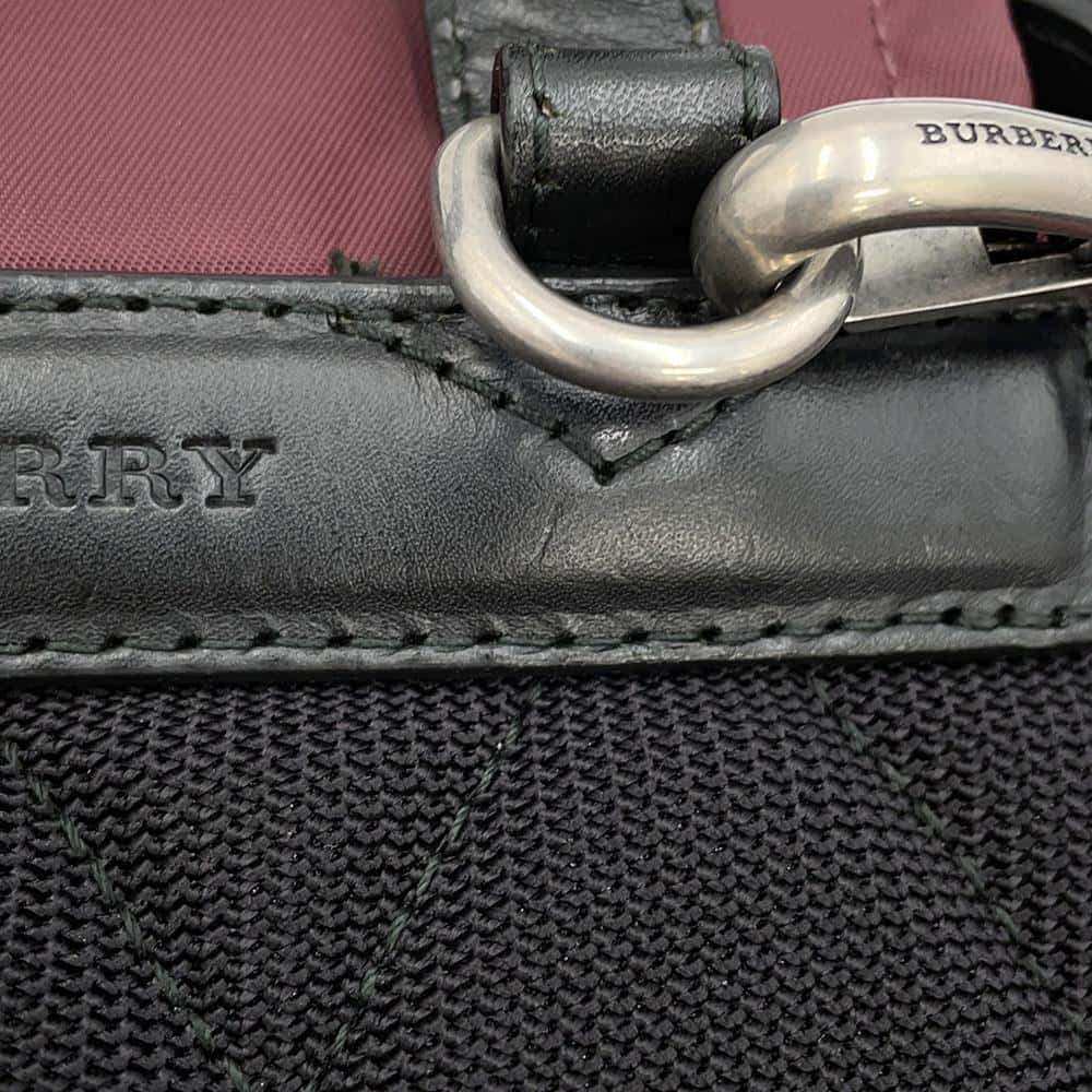 BURBERRY Backpack Bordeaux8006717 Nylon