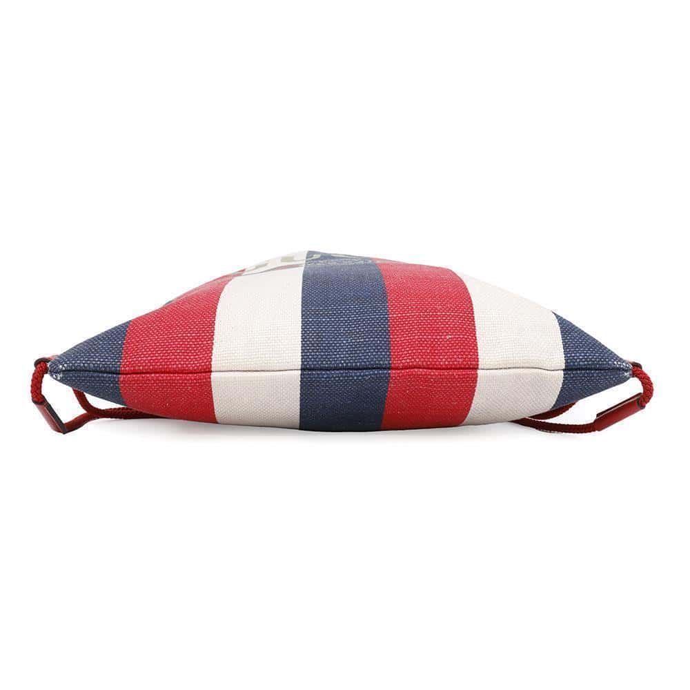 GUCCI Drawstring Backpack Red/Blue/White473872 Canvas