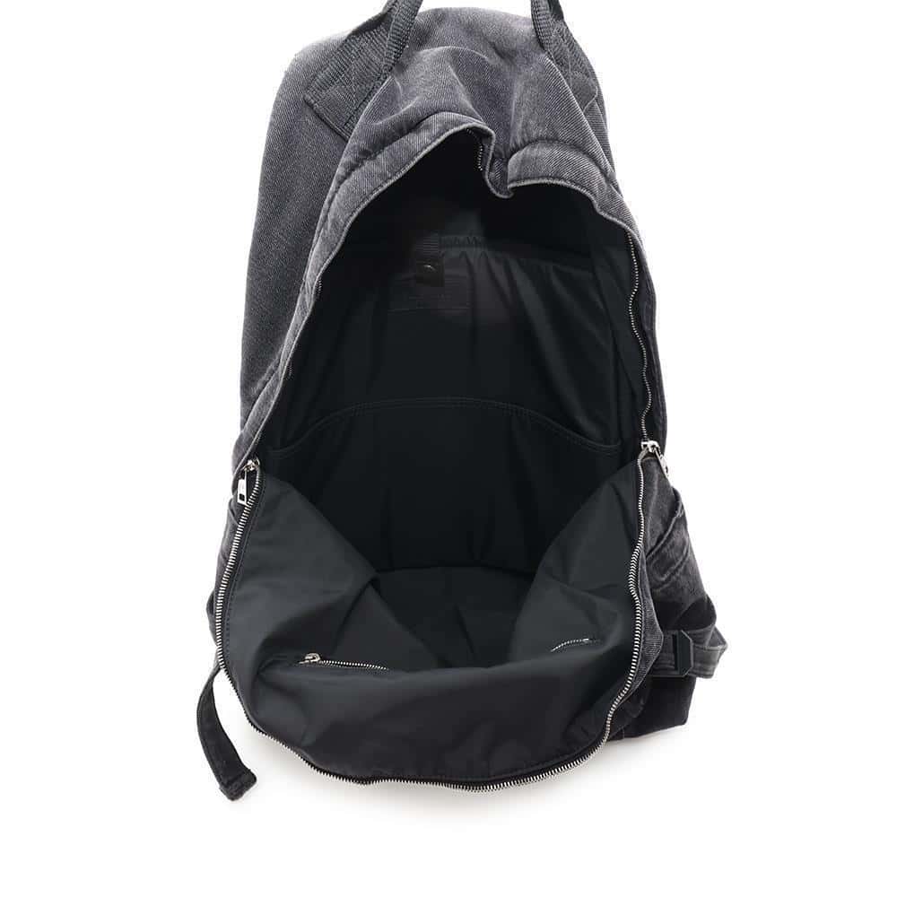 BALENCIAGA Army Backpack Black799113 Denim Size Medium