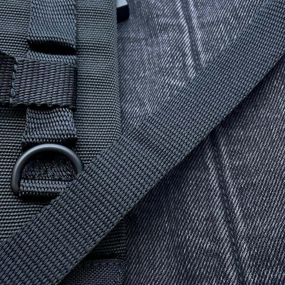 BALENCIAGA Army Backpack Black799113 Denim Size Medium