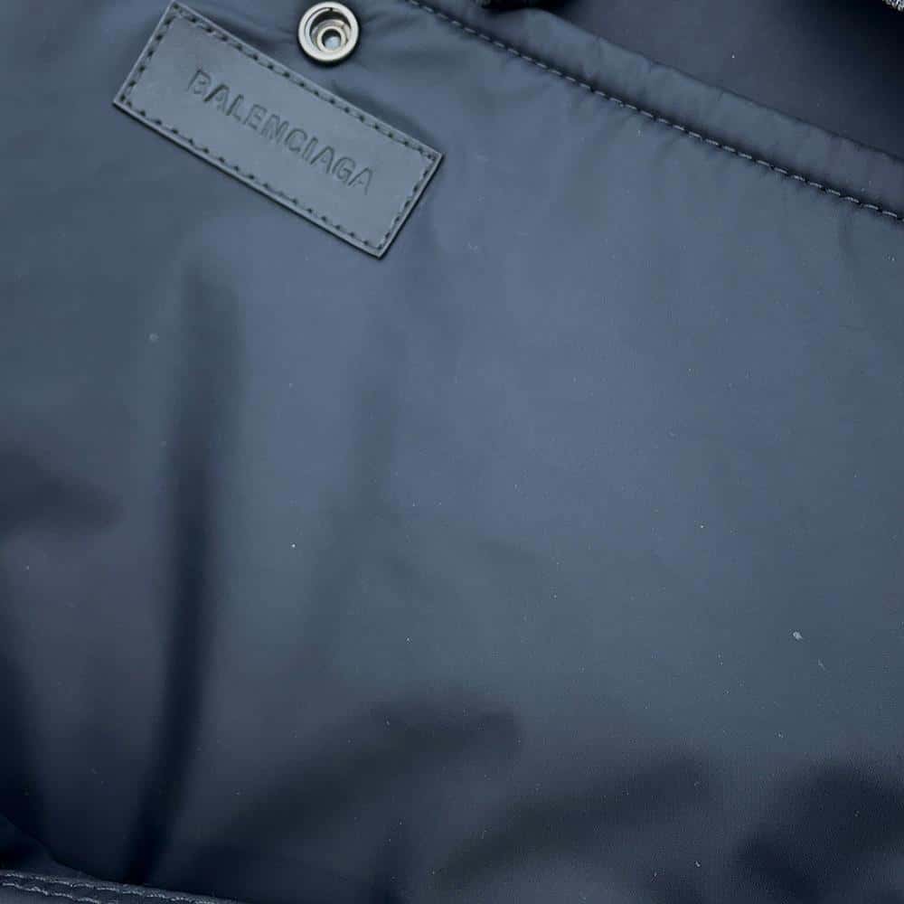 BALENCIAGA Army Backpack Black799113 Denim Size Medium