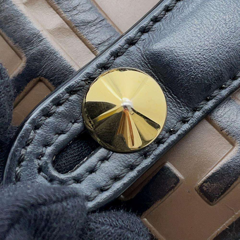 FENDI Zucca Backpack Brown8BZ038 Leather