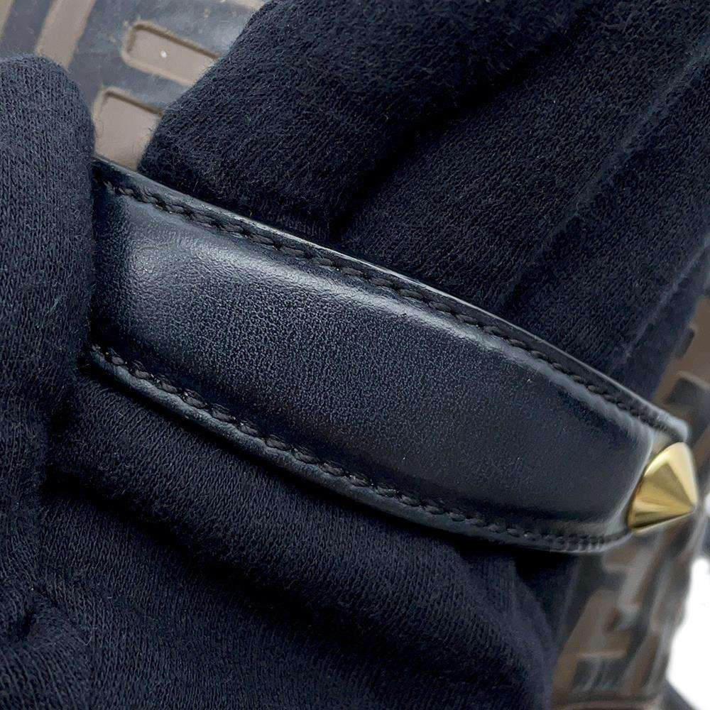 FENDI Zucca Backpack Brown8BZ038 Leather