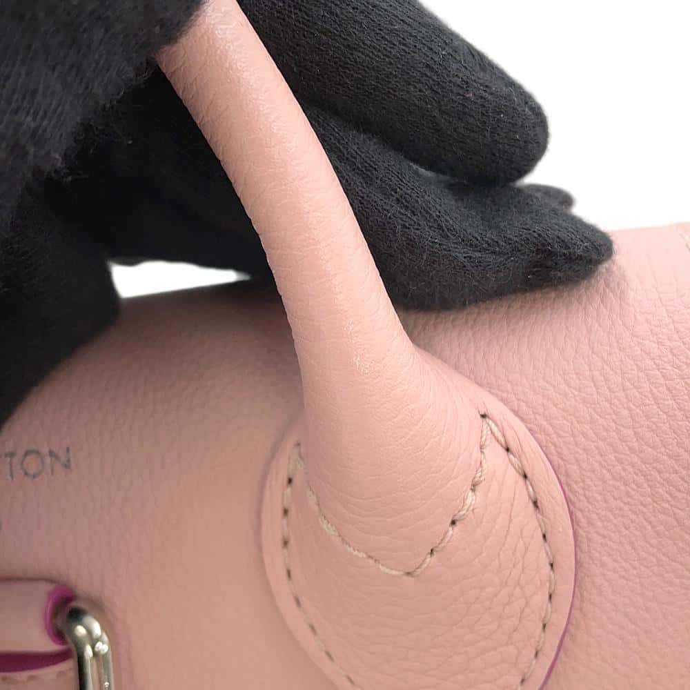 LOUIS VUITTON Lockme Backpack Pink/IvoryM54577 Calf Leather