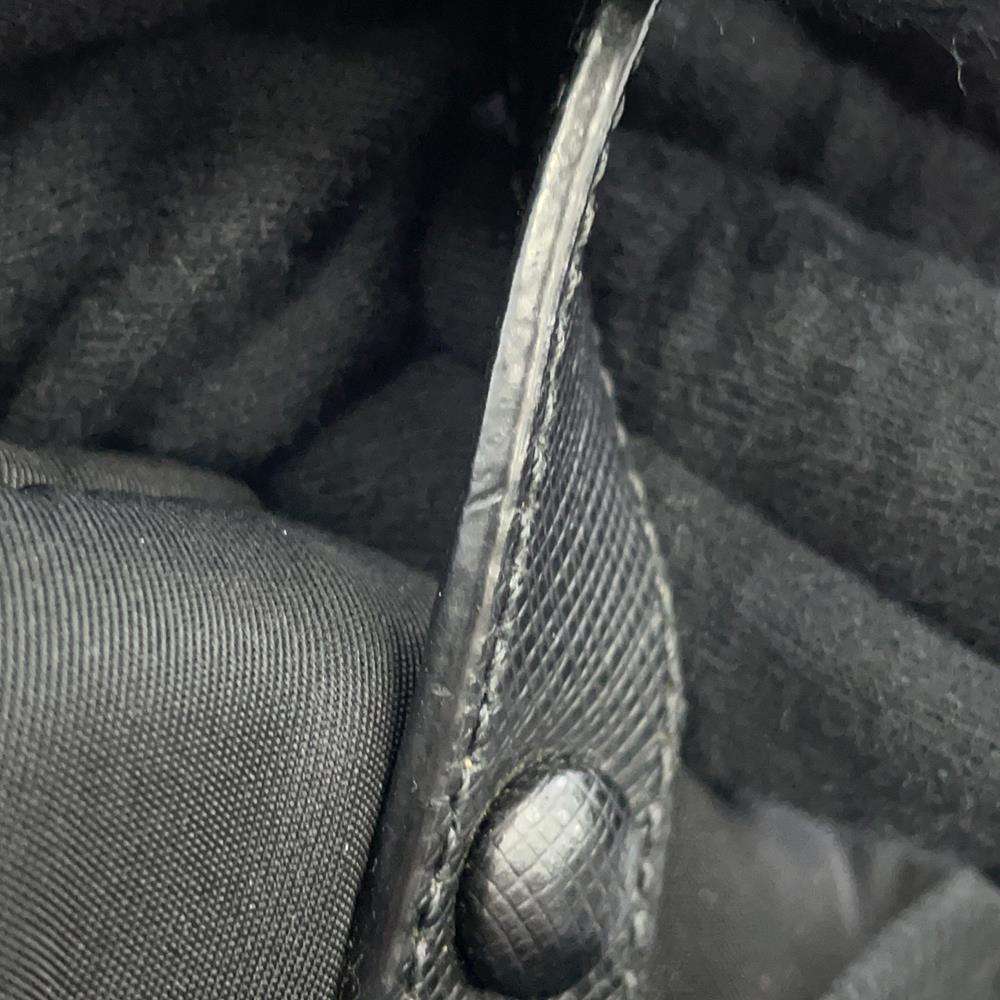 PRADA Re-Nylon xSaffiano Leather Backpack Black2VZ028 Nylon
