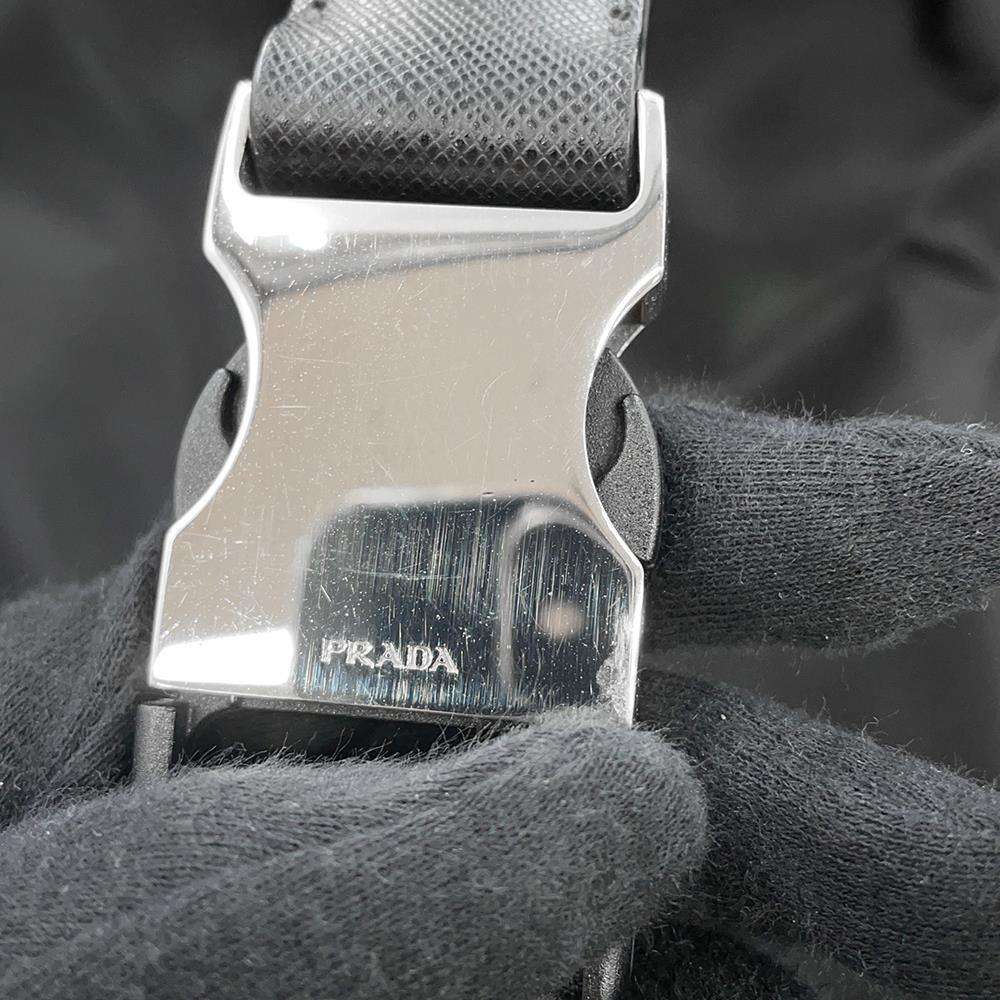PRADA Re-Nylon xSaffiano Leather Backpack Black2VZ028 Nylon