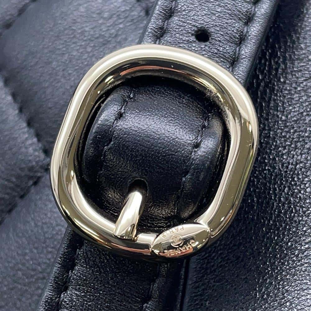 CHANEL Matelasse Mini ChainBackpack BlackAS2908 Lambskin