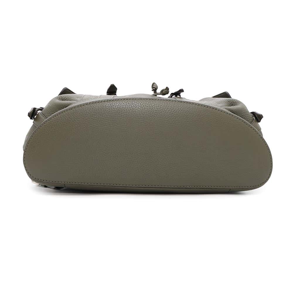 GUCCI Jumbo GG Backpack Khaki625770 Leather