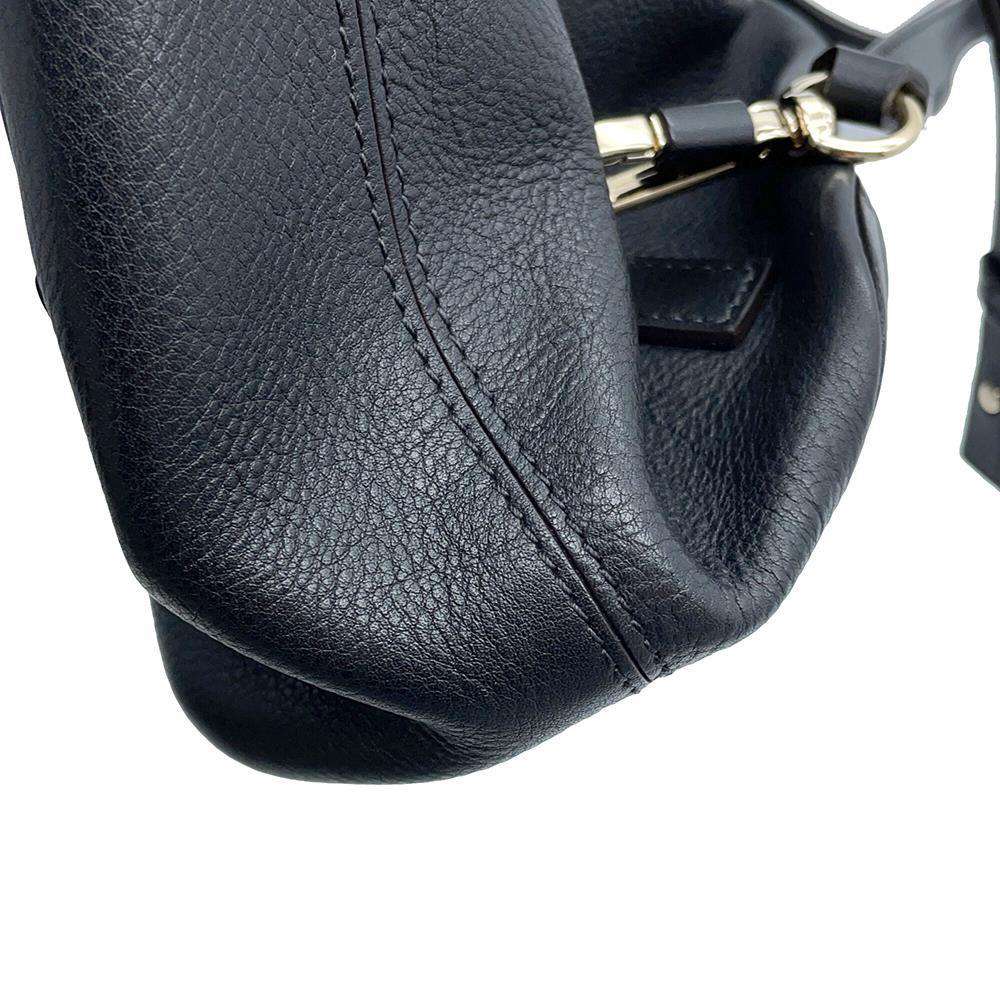 Chloe Faye Backpack Black3S1192-HEU Leather suede Size Small