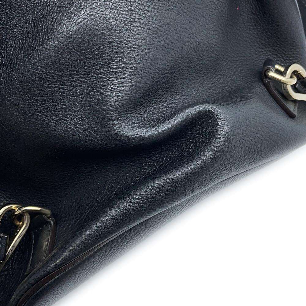 Chloe Faye Backpack Black3S1192-HEU Leather suede Size Small