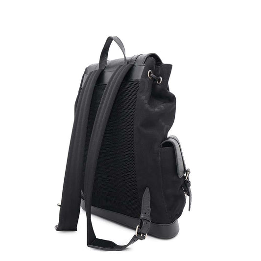 GUCCI Jumbo GG Backpack Black678829 Canvas Leather