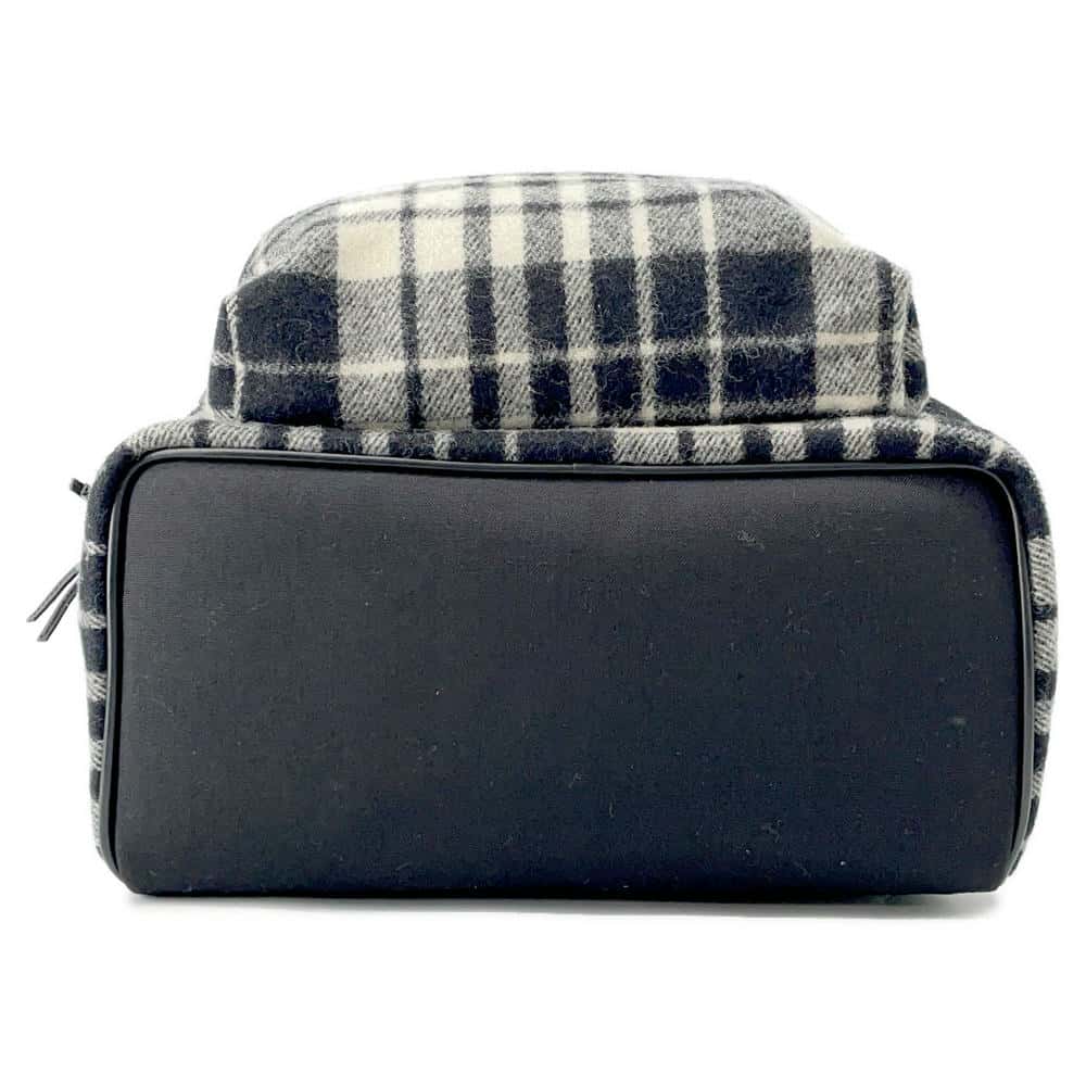 SAINT LAURENT PARIS City Backpack Black/White534967 Canvas