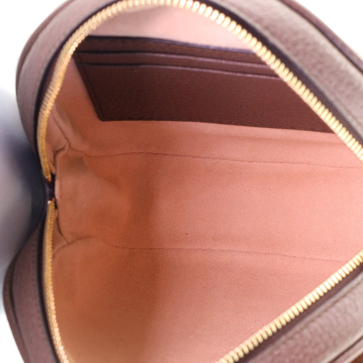 Ophidia Round Backpack GG Coated Canvas Mini