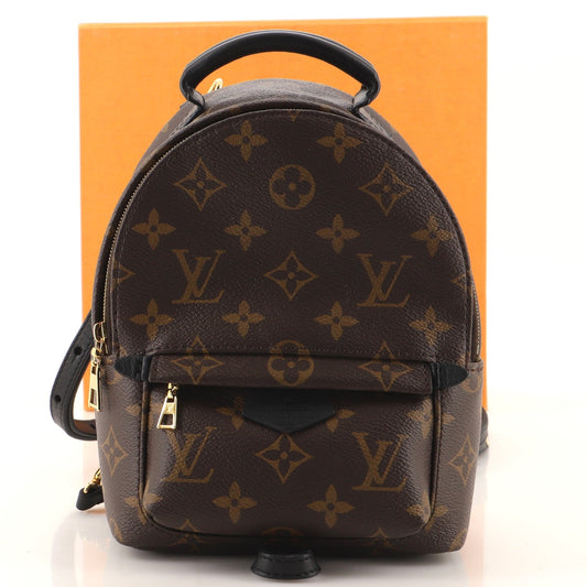 Palm Springs Backpack Monogram Canvas Mini