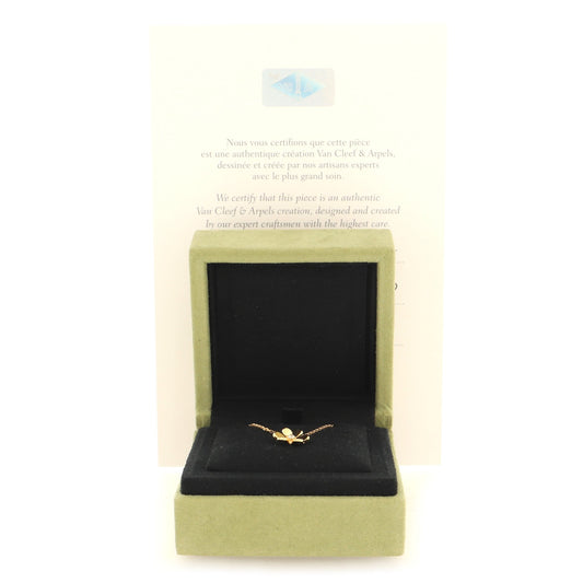 Frivole Pendant Necklace 18K Yellow Gold and Diamond Mini