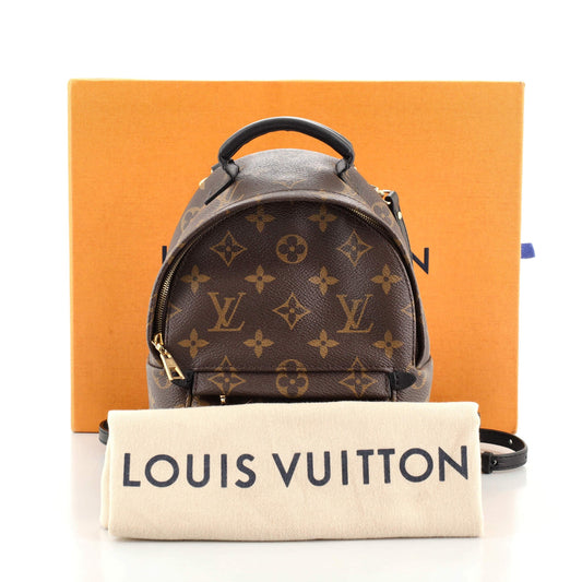 Palm Springs Backpack Monogram Canvas Mini