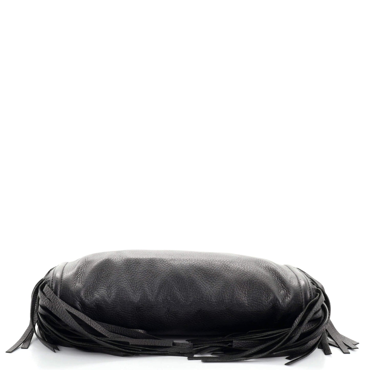 Fringe Clutch Cervo Leather Small
