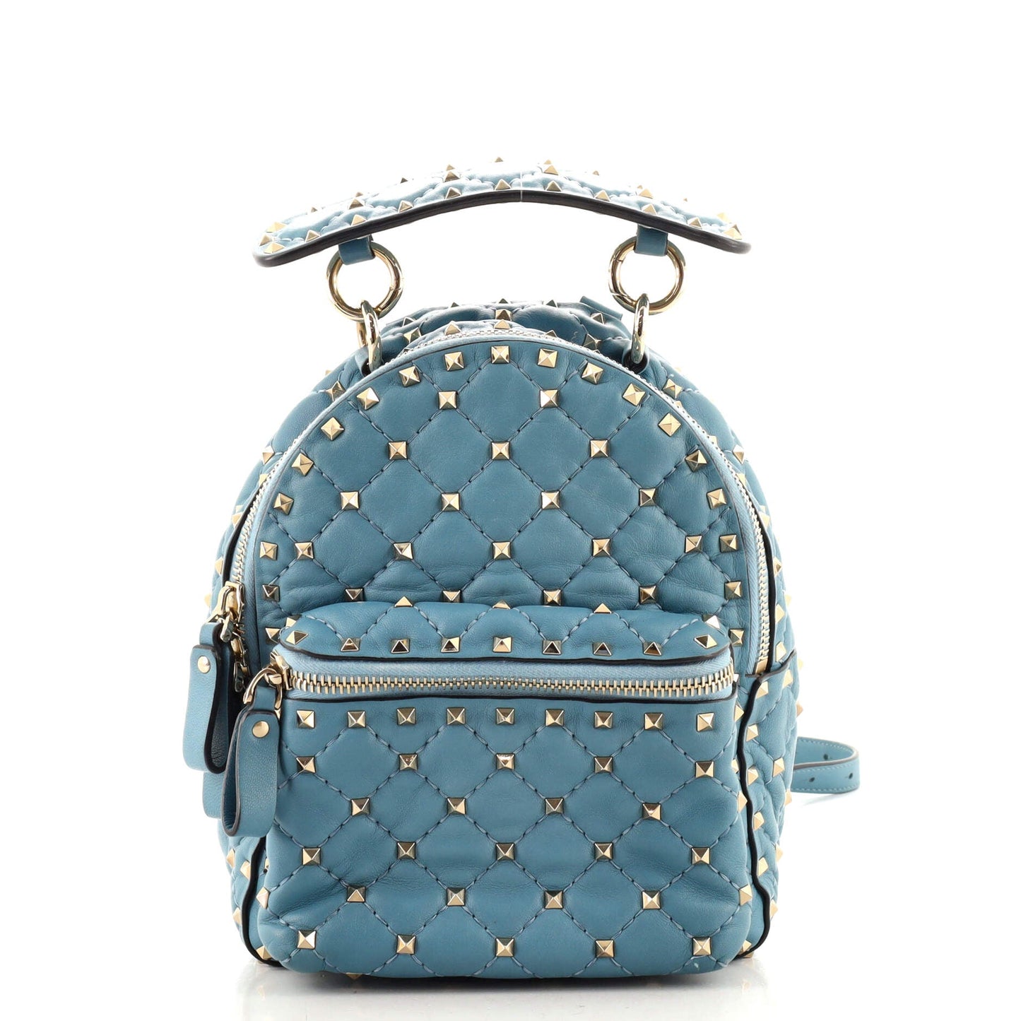Rockstud Spike Backpack Quilted Leather Mini