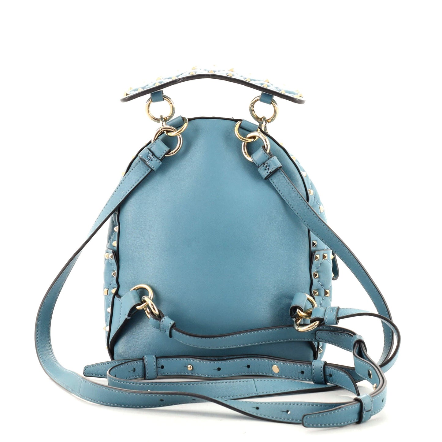 Rockstud Spike Backpack Quilted Leather Mini