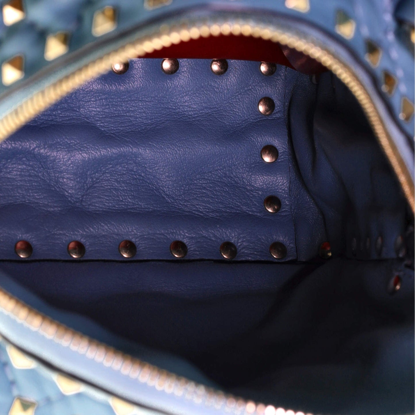Rockstud Spike Backpack Quilted Leather Mini