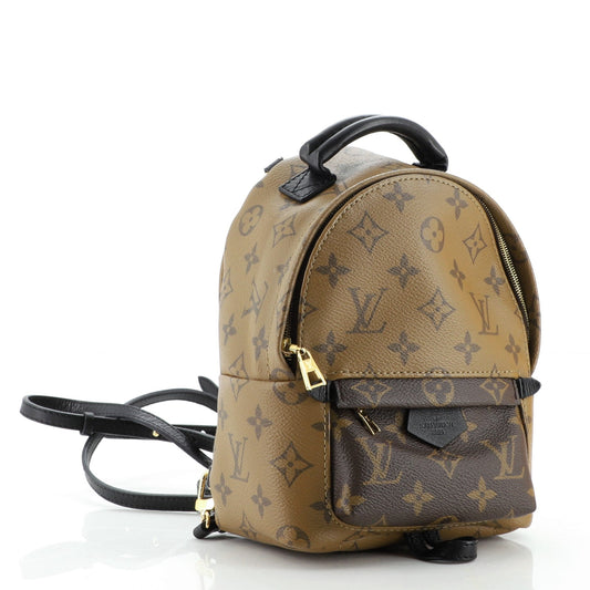 Palm Springs Backpack Reverse Monogram Canvas Mini