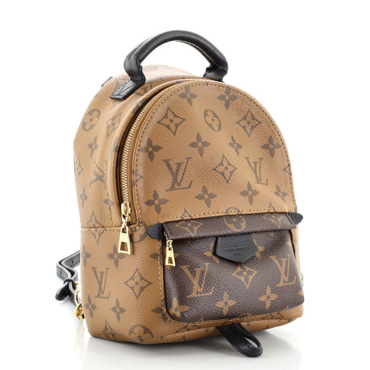 Palm Springs Backpack Reverse Monogram Canvas Mini